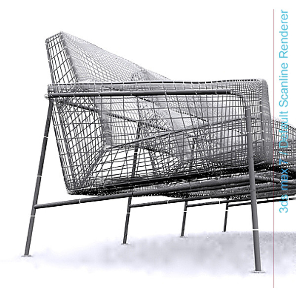 3ds max design series - series 3300 three seater sofa by lajhar
